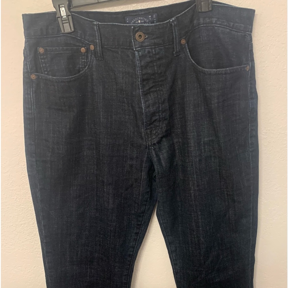 Lucky Brand 121 Heritage slim blue jeans. Button fly men’s 36X 32